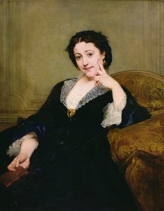 Madeleine Brohant (1833-1900) från Comedie-Francaise, 1860